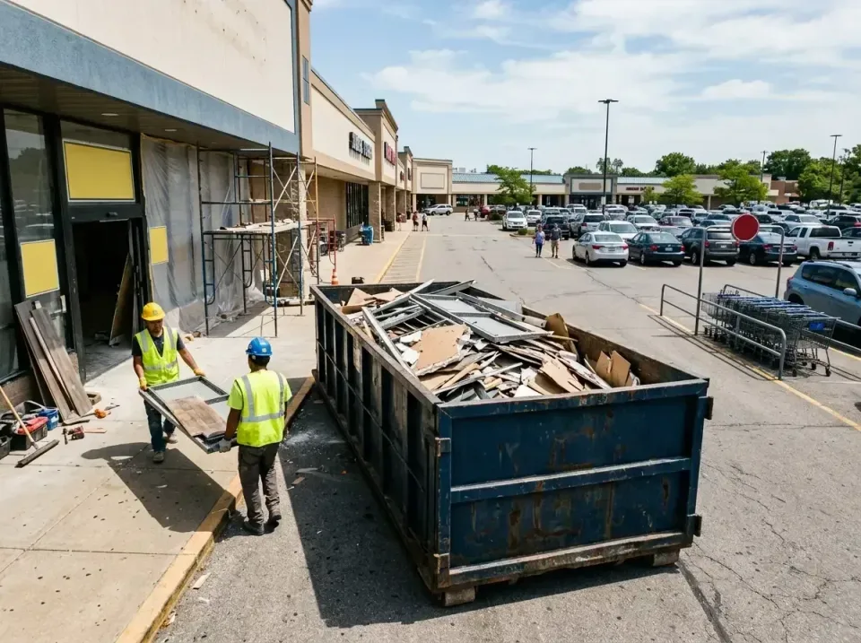 retail-store-renovation-debris-003 — frequently asked questions, Roll-off Dumpster Rentals in Bentonville, AR